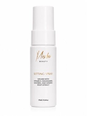 Mischo Beauty Setting Spray 19mL Travel Size Vitamin E Niacinamide New